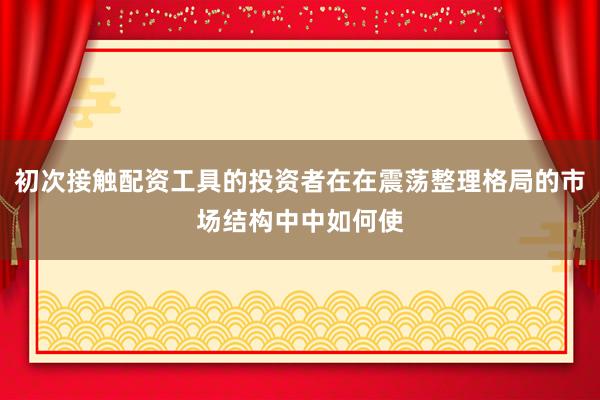 初次接触配资工具的投资者在在震荡整理格局的市场结构中中如何使